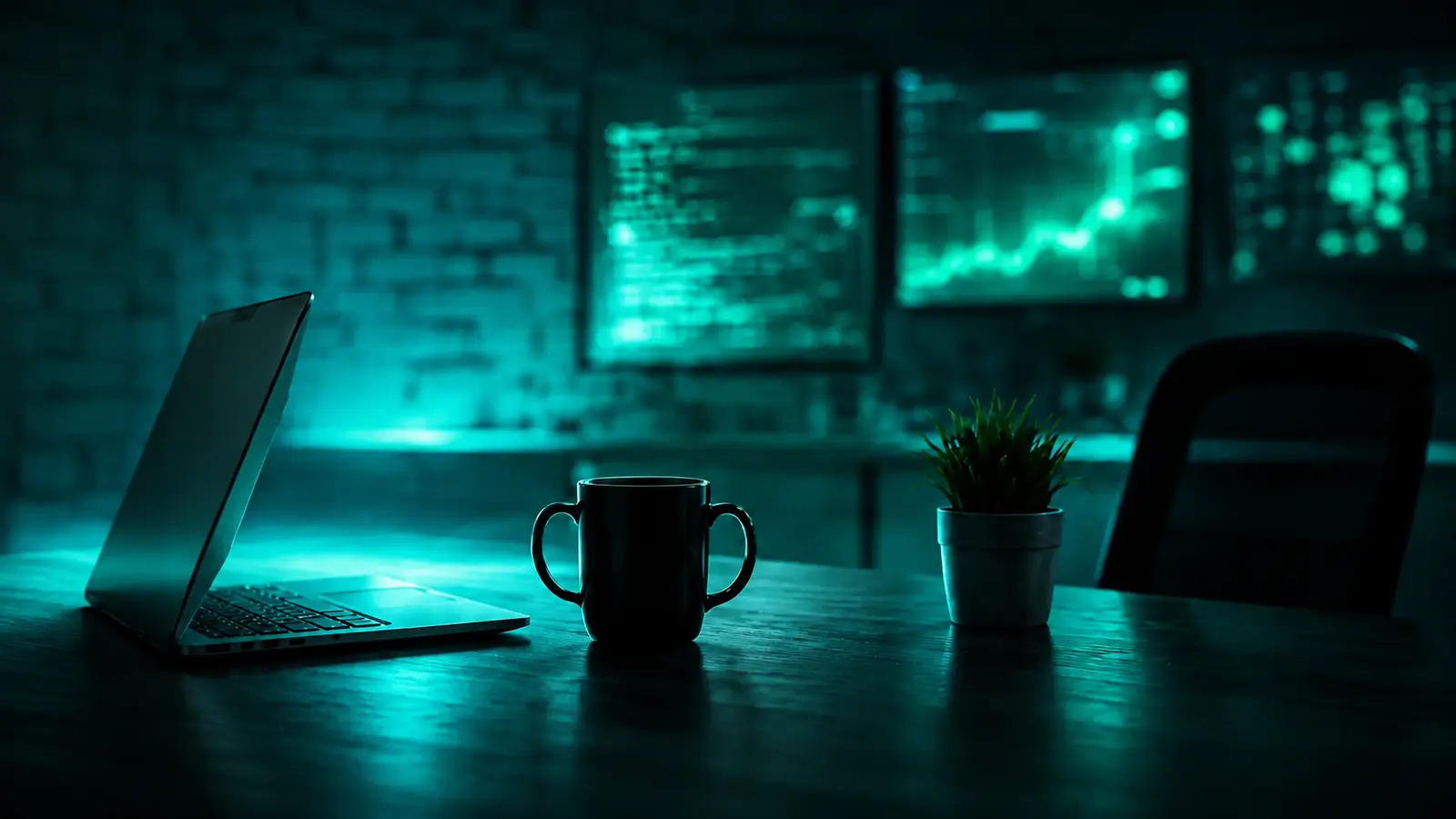 M Digital Agency workspace for web development, SEO, and digital marketing